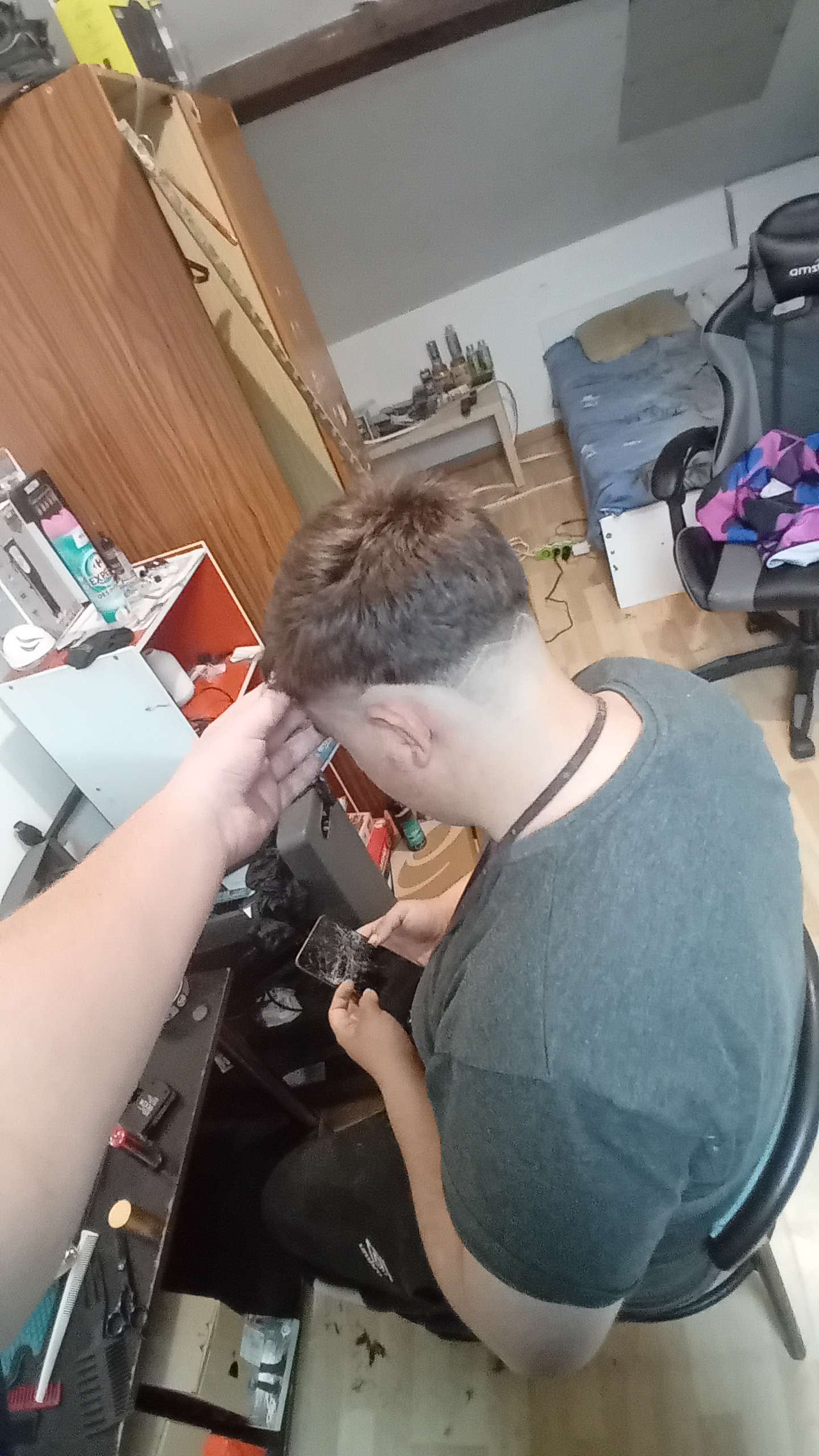 Taper réalisé par Qbarber